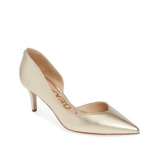Sam Edelman Jari Half d’Orsay Pump Heel